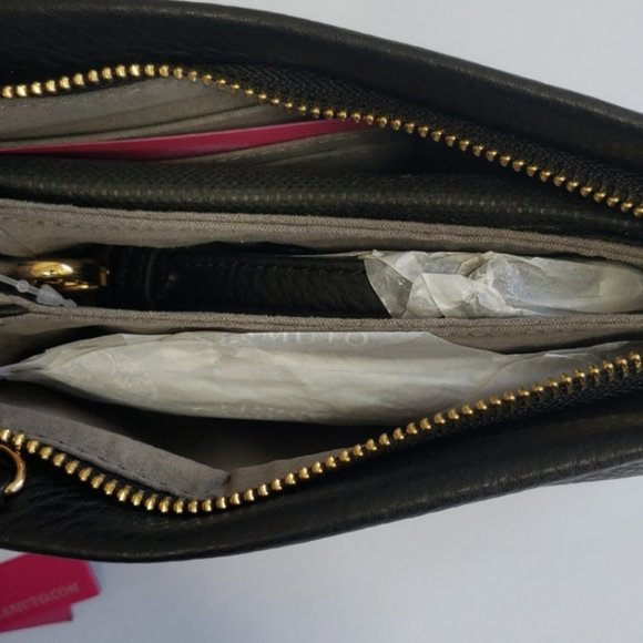 🎁 Vince Camuto Cami Leather Crossbody - Picture 5 of 9